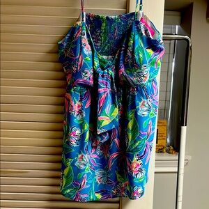 NWT Lily Pulitzer Vibrant Floral blouse size 4